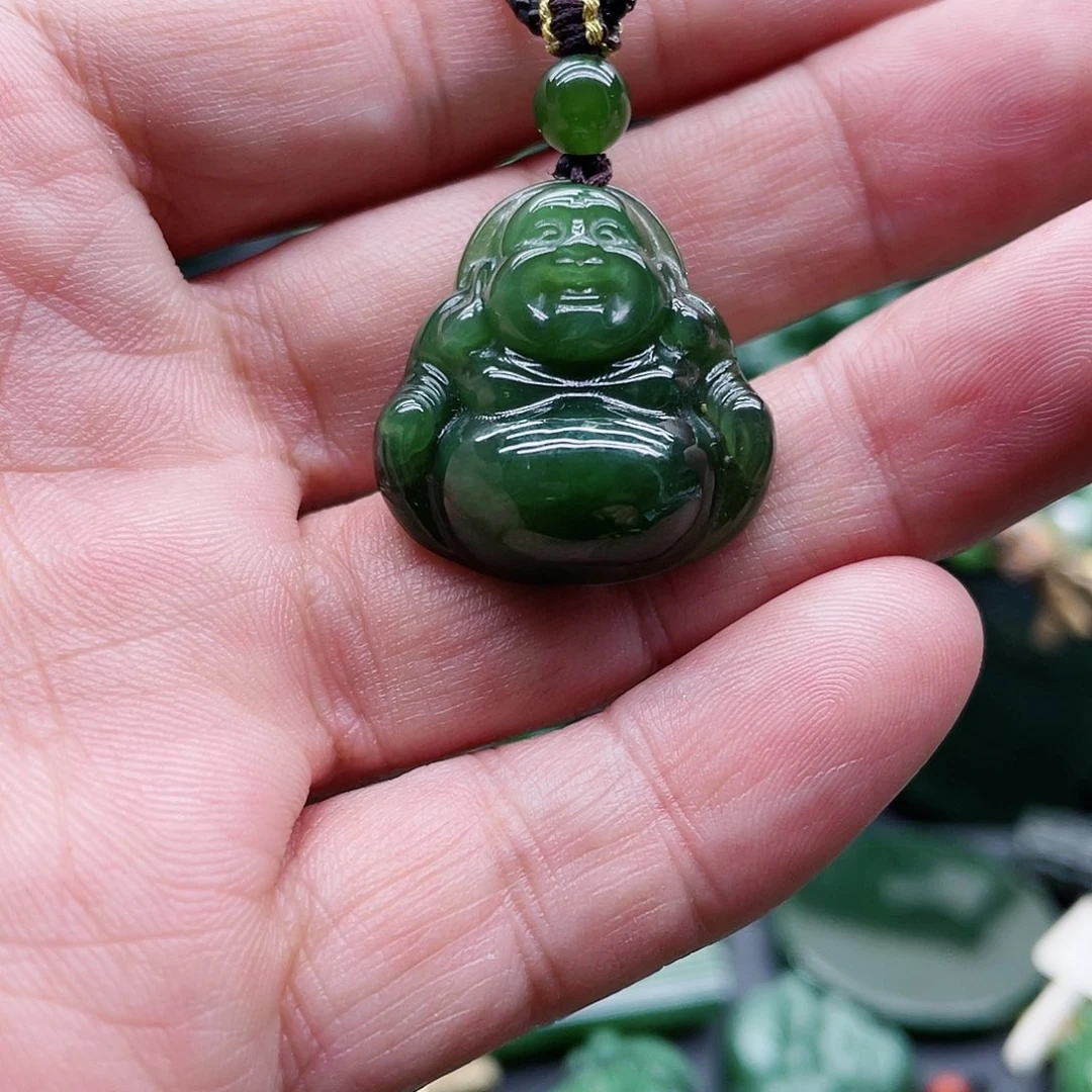 和田玉（碧玉）未镶嵌颈饰