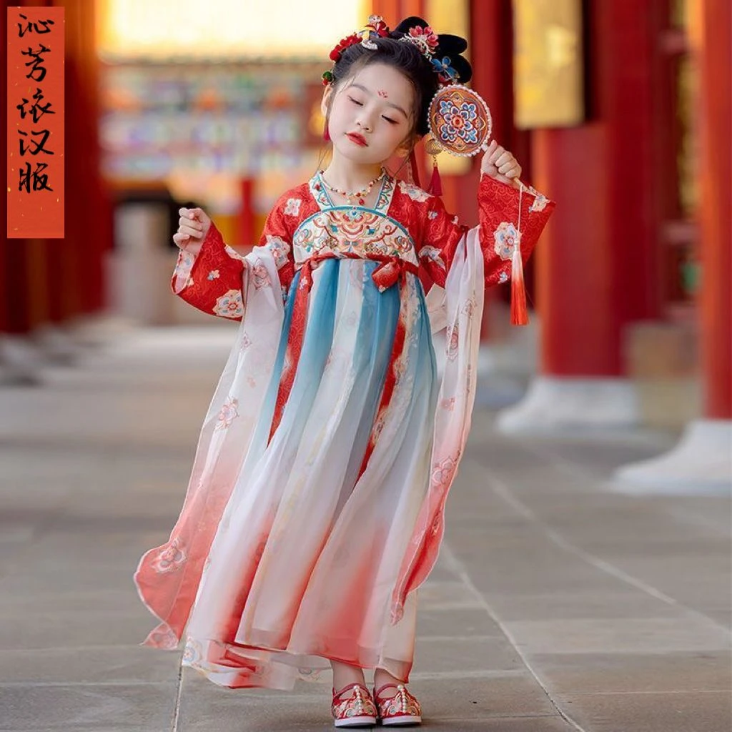 1888瑶光女童汉服裙长袖汉服裙