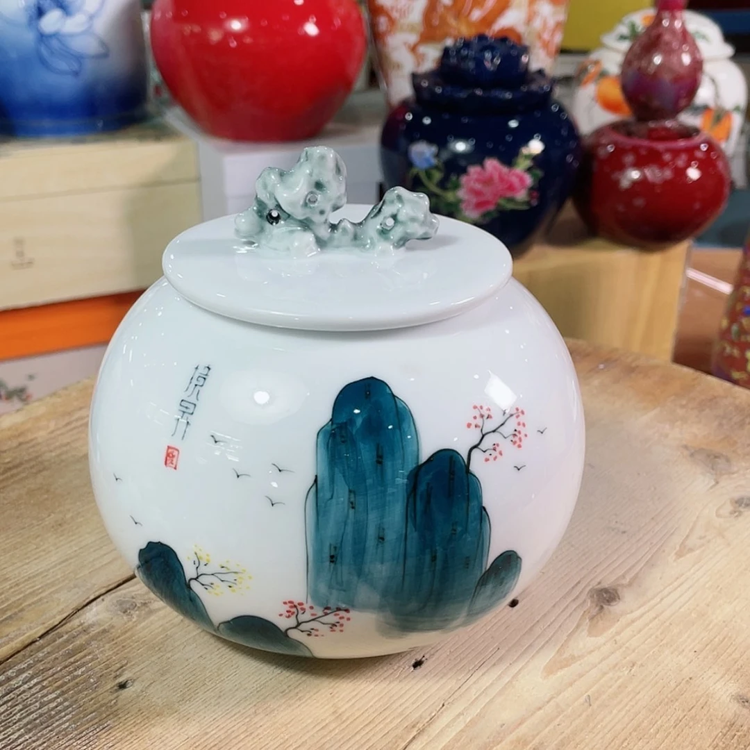 【闪购商品】罐陶瓷茶叶罐密封罐
