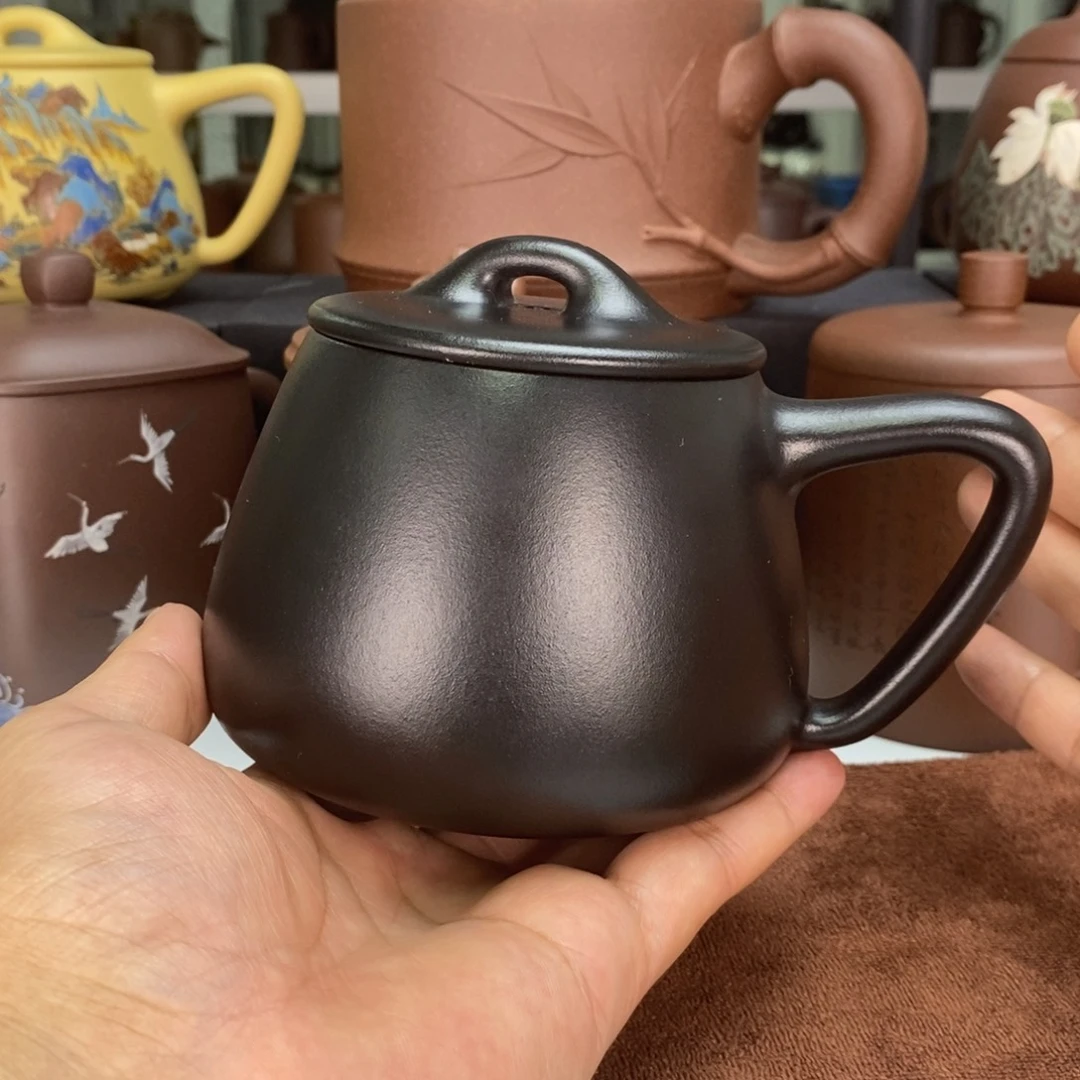 茶杯紫砂悟灰石瓢