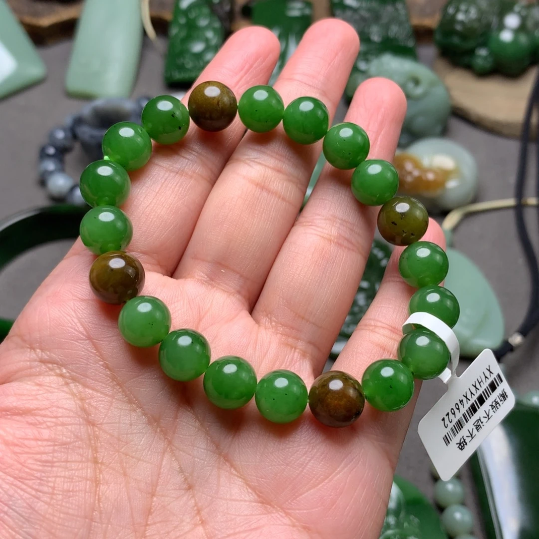 和田玉未镶嵌手串