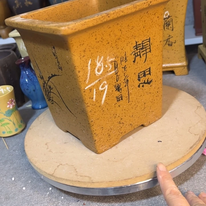 紫砂花盆紫砂花盆