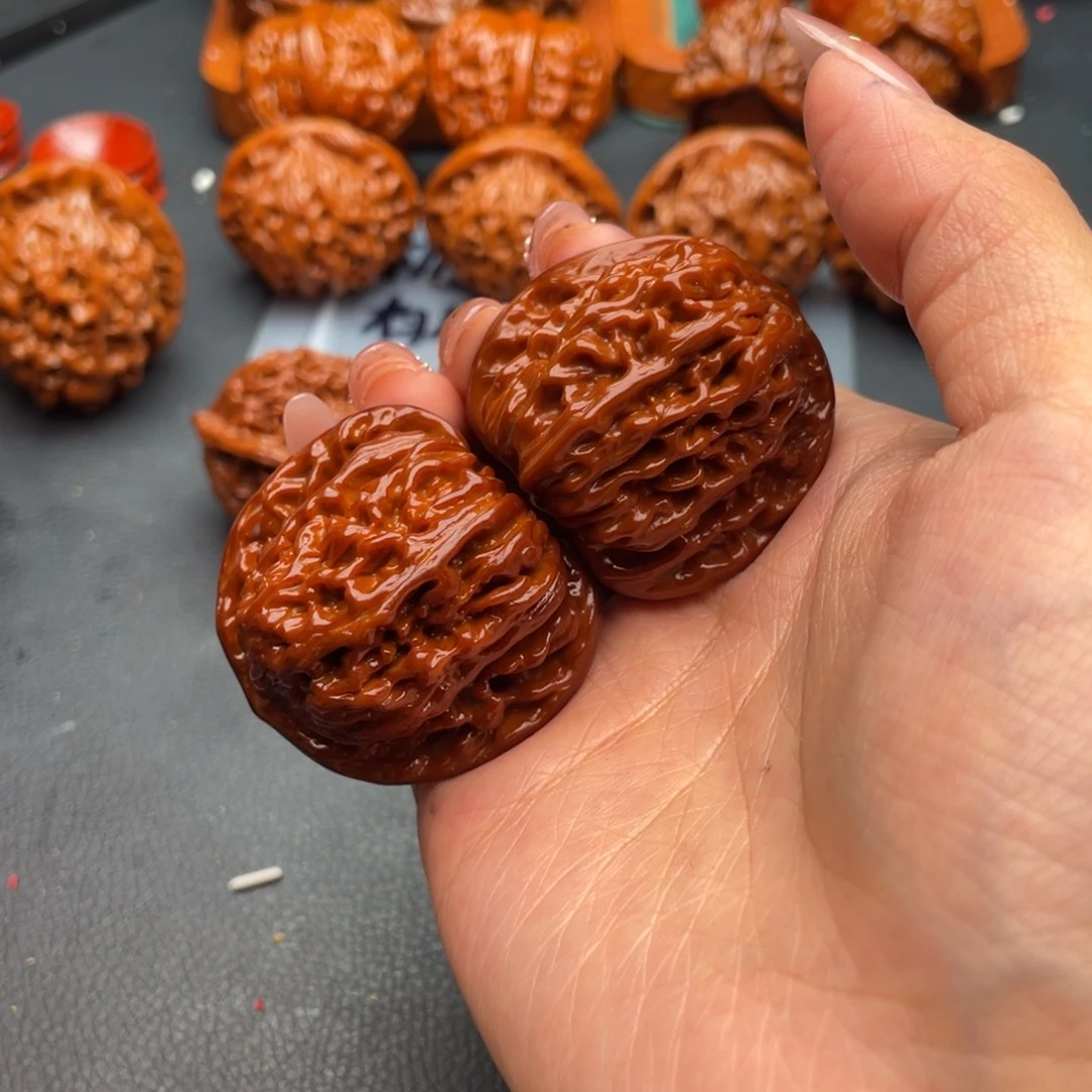 文玩核桃把件四座楼