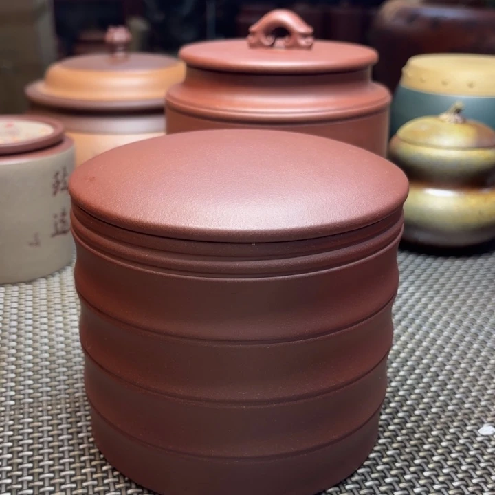紫砂茶叶罐中高端紫砂茶叶罐