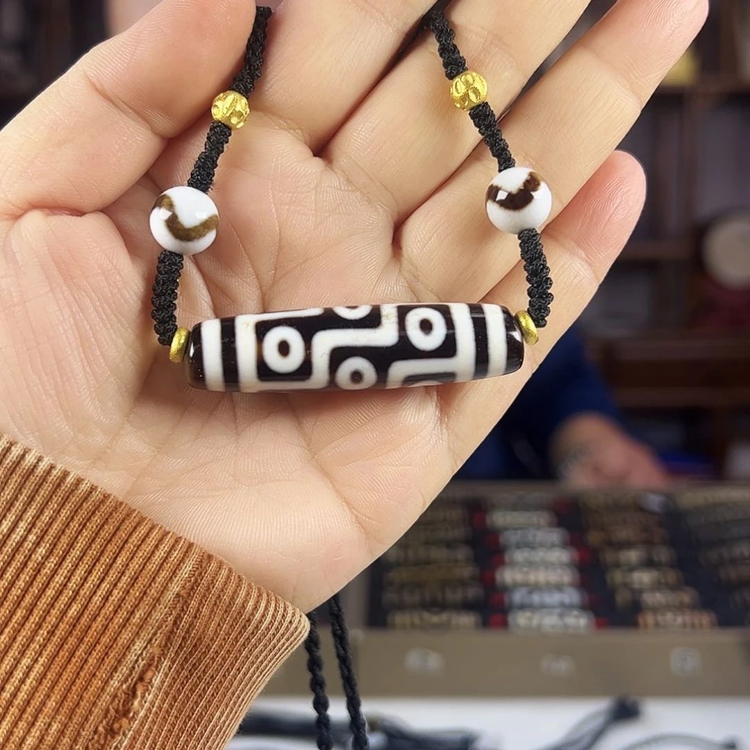 玛瑙/玉髓合金颈饰～行运