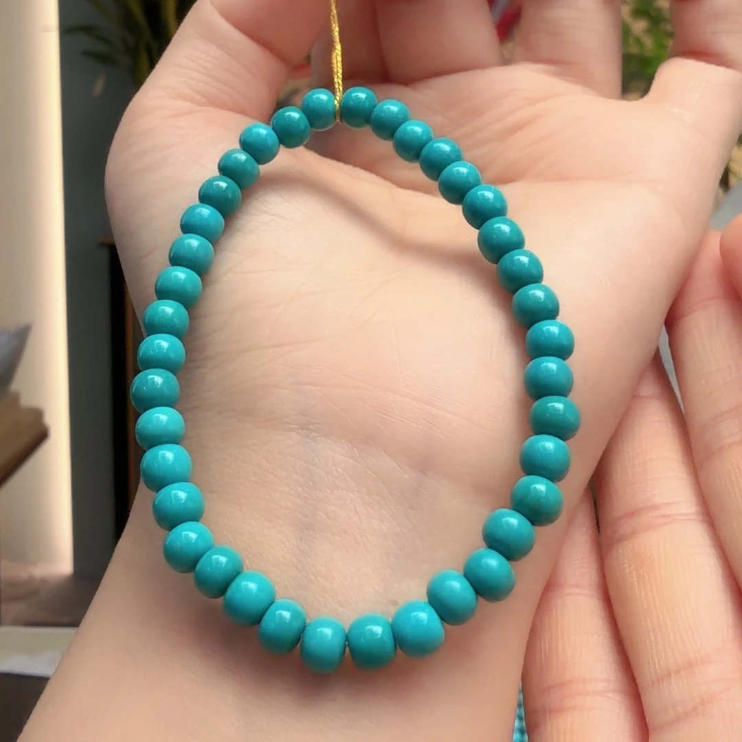 绿松石未镶嵌颈饰