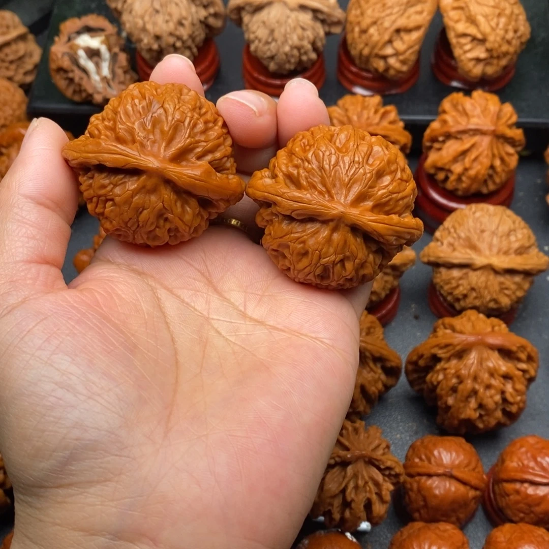 文玩核桃把件46宫灯