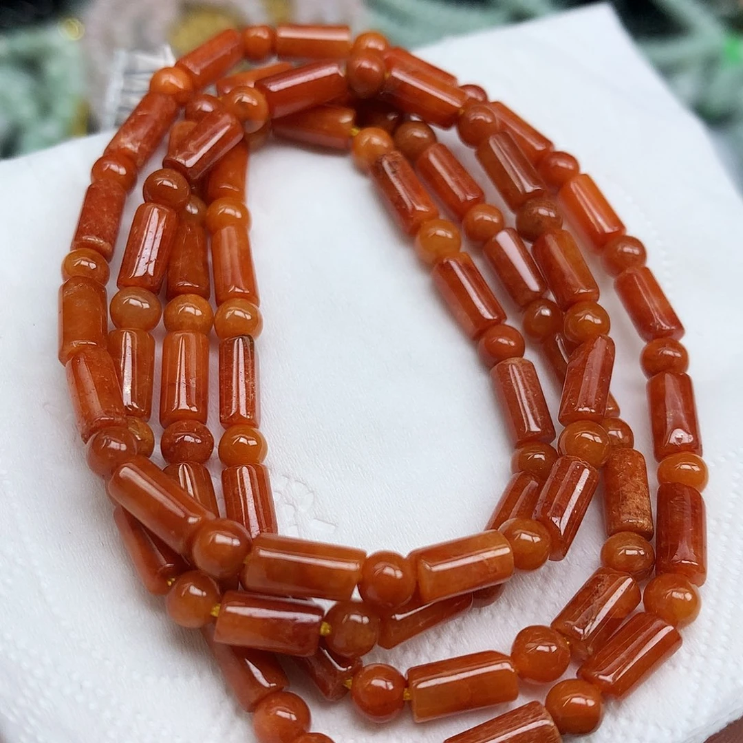 翡翠未镶嵌套链翡翠吊坠