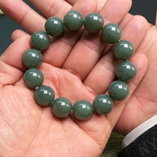 和田玉手串未镶嵌