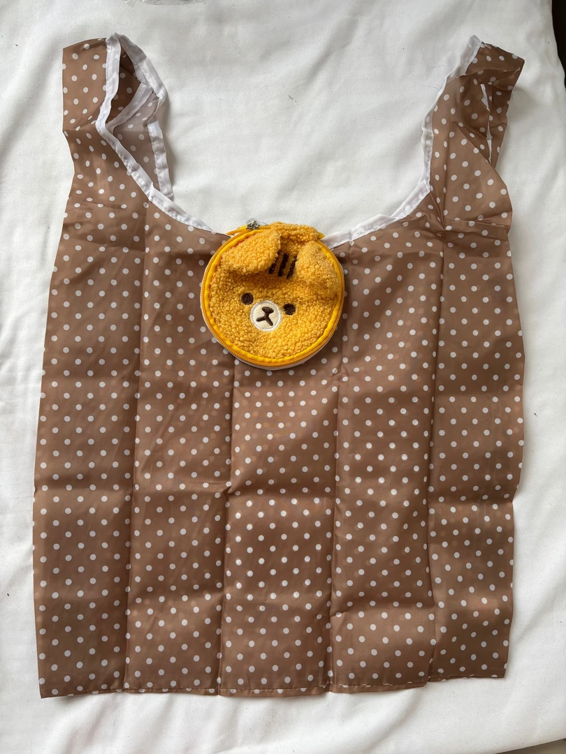 可爱折叠单肩手提购物袋