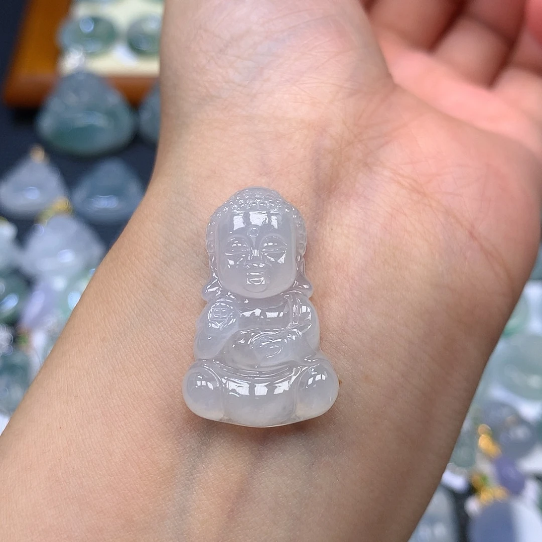 翡翠未镶嵌吊坠(不含链)H*.翡翠