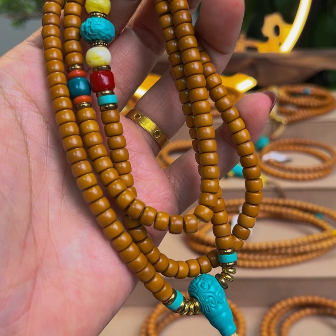 手串/手链橄榄核@@满配脖挂18