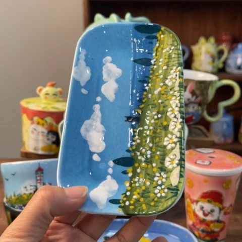 炉景德镇釉下手绘陶瓷