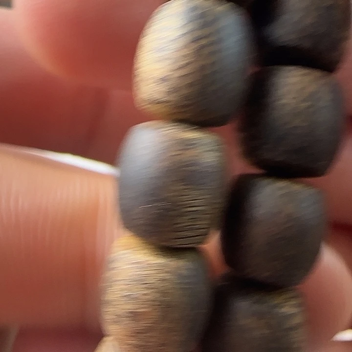 沉香碎屑沉香029卡7单圈鼓珠