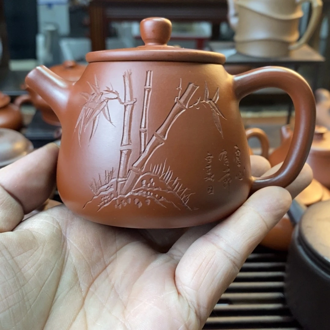 茶壶紫砂宜兴紫砂壶160cc