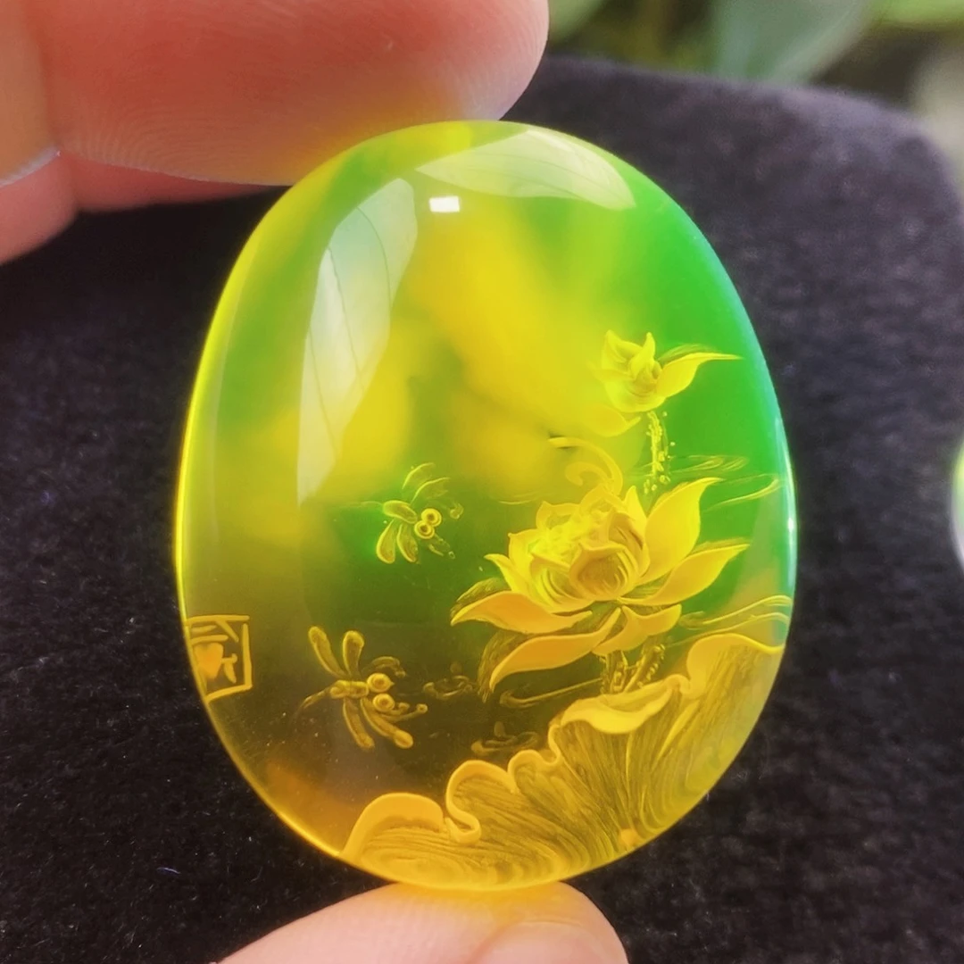 【闪购商品】金珀吊坠(不含链)未镶嵌