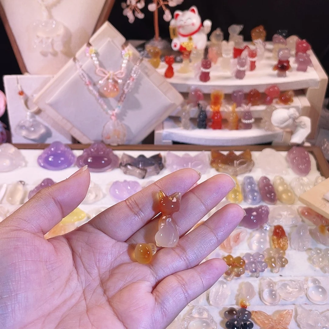 玛瑙/玉髓未镶嵌颈饰