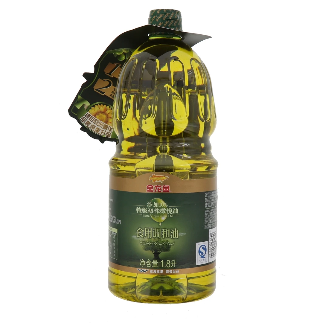 金龙鱼特级初榨橄榄油食用调和油1.8L