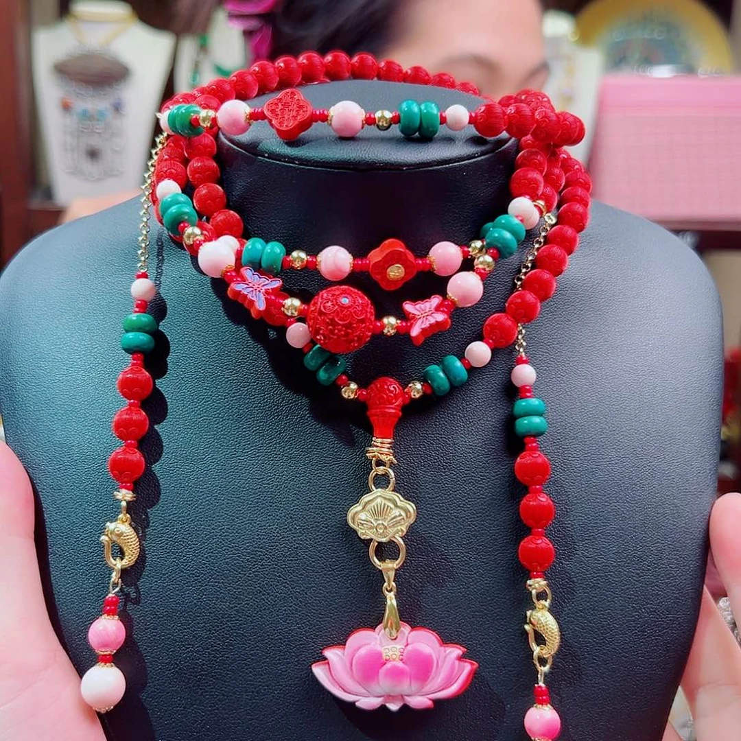 暗***醺银S925镶嵌手链翡翠项链