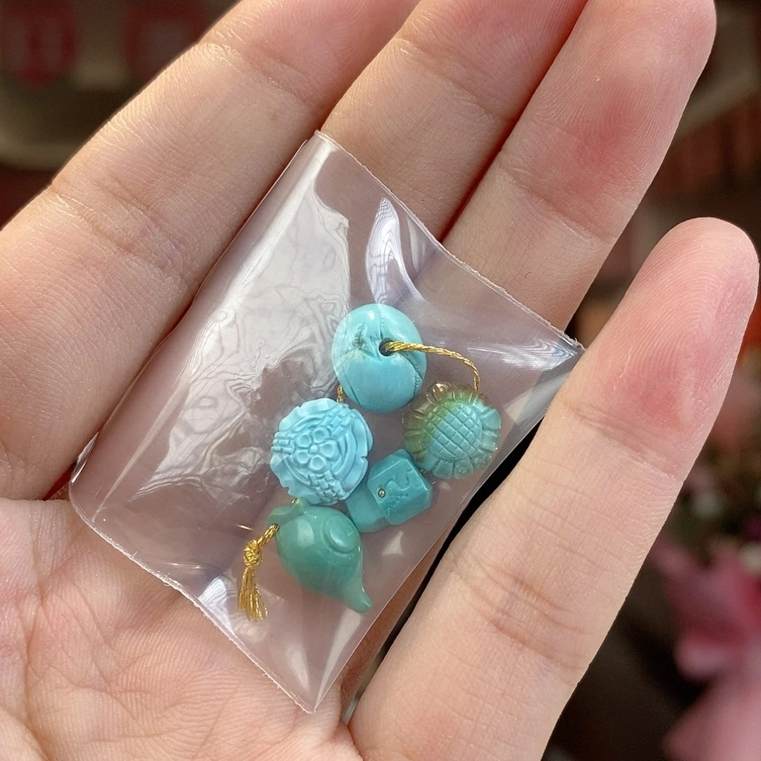 未镶嵌绿松石珠宝奇石