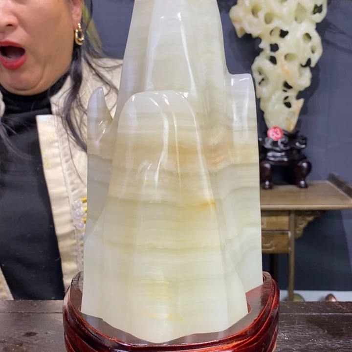 石材精品古青石摆件