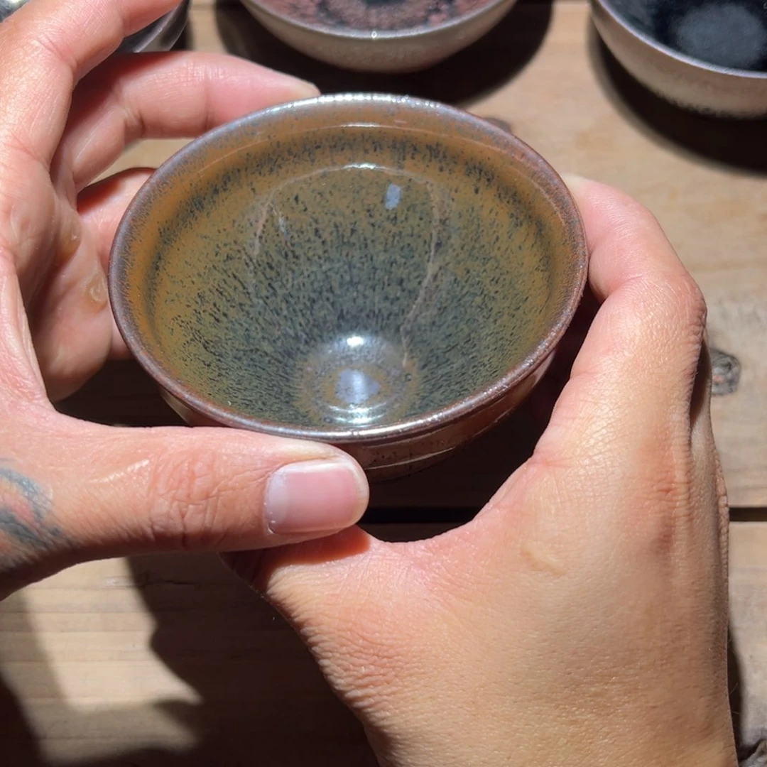茶盏老木头柴烧精选建盏57