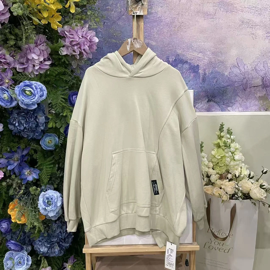 110L浅绿卫衣e524