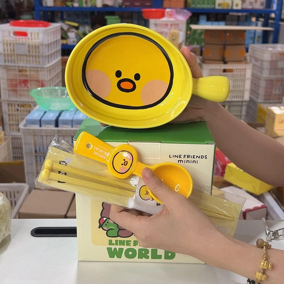 瓷莎莉鸡手柄碗加勺筷陶瓷陶瓷陶瓷陶瓷陶瓷