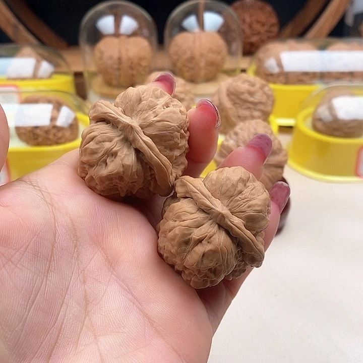 把件桃核蛤蟆头37全品
