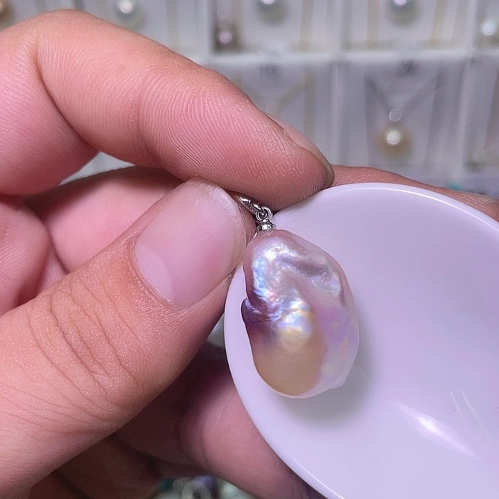 颈饰合金淡水珍珠102