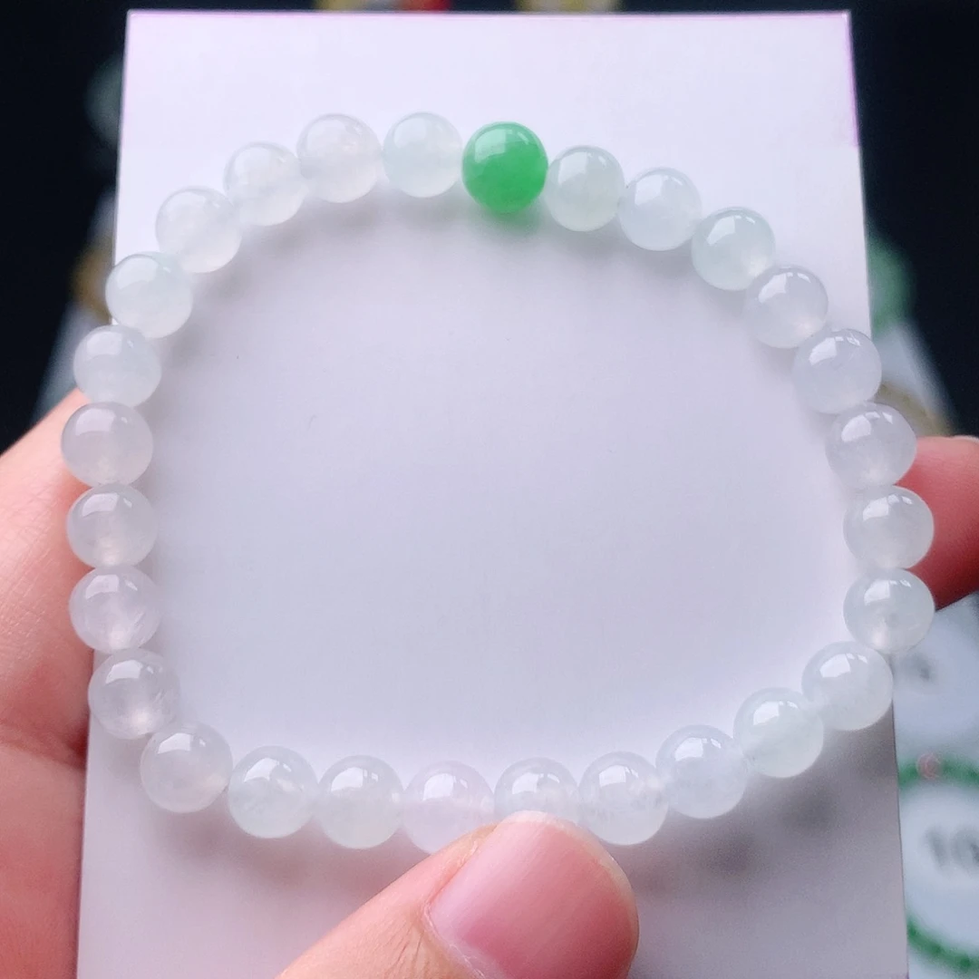 未镶嵌手串翡翠翡翠