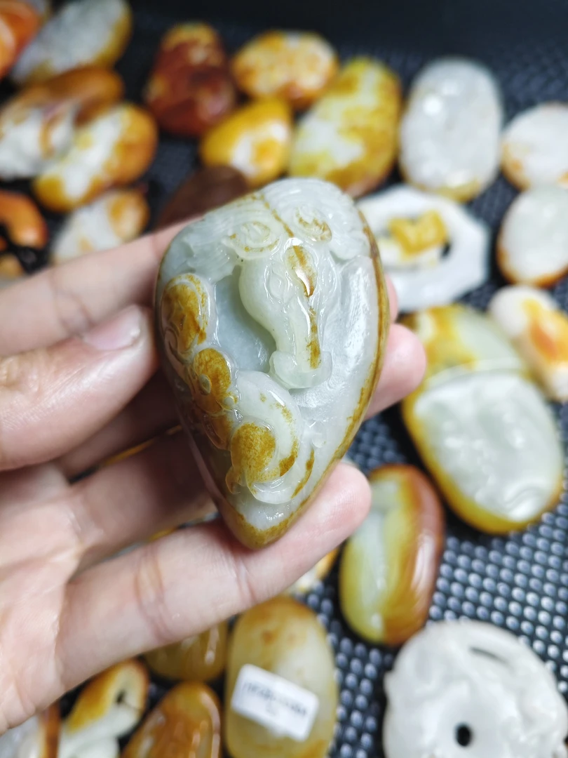 精品和田玉马上封侯。