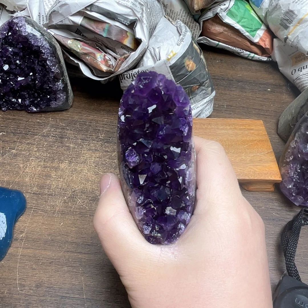 紫晶大型摆件（非配饰）未镶嵌