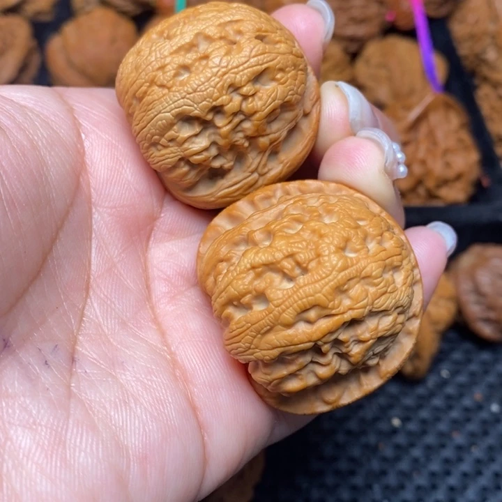 吊坠文玩核桃秦岭野生24