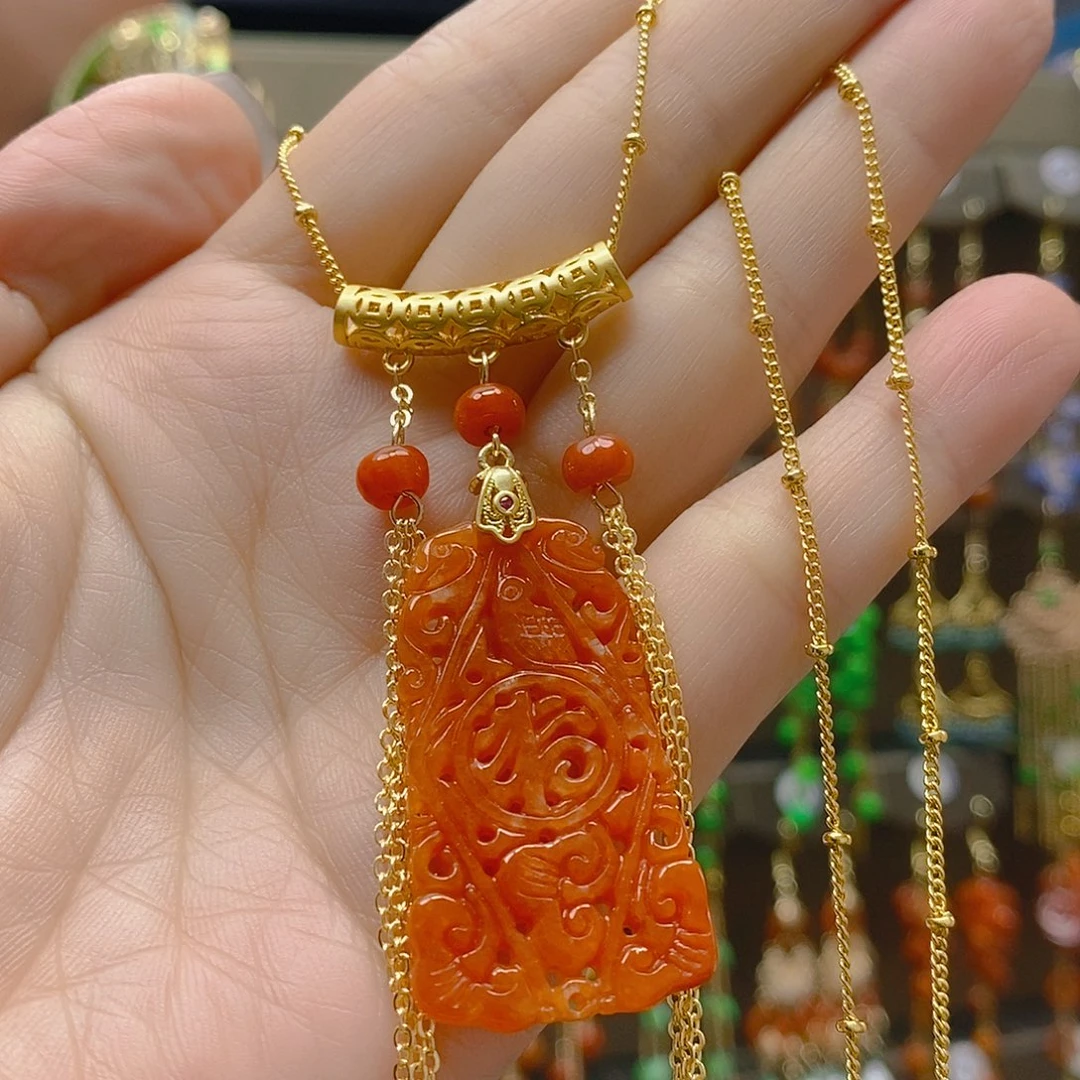 翡翠合金耳饰翡翠