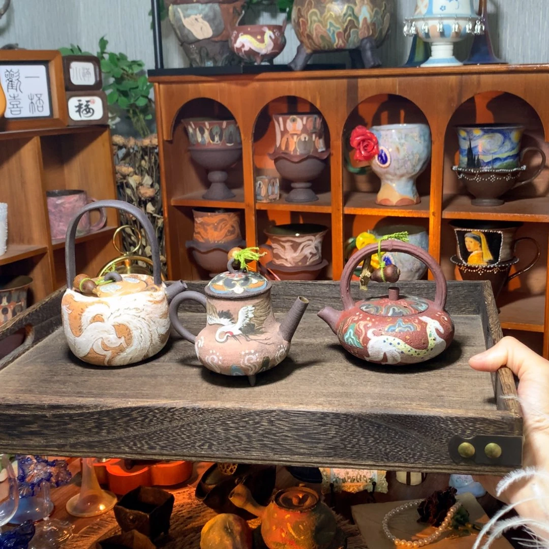 陶｜三选一｜敦煌紫砂壶