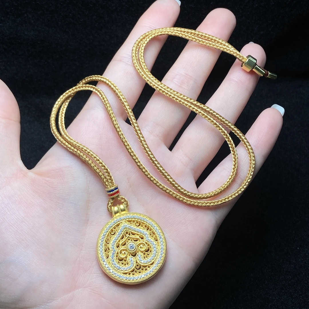 足银银制品 【星浩珠宝】足银吊坠13-2T45H323【多样性发一件】带绳