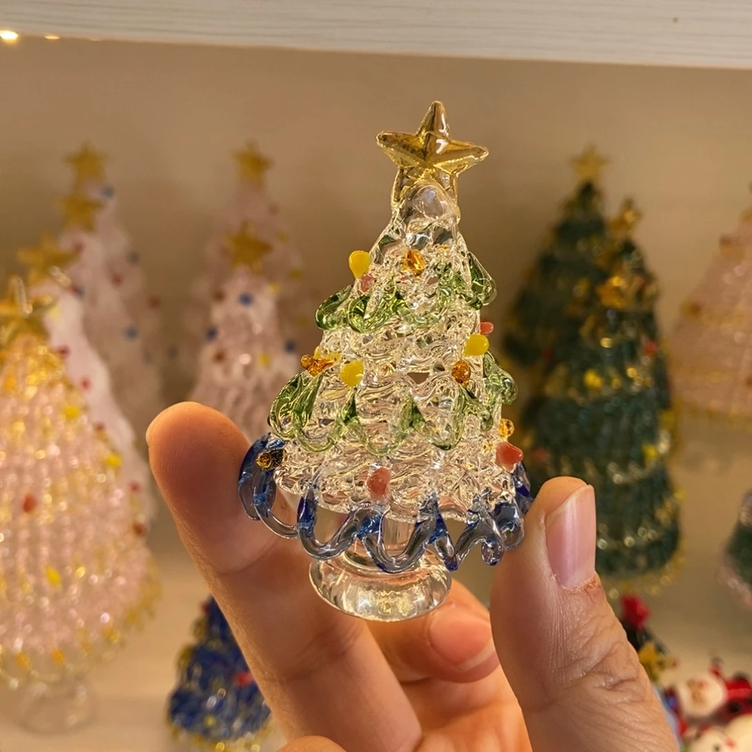 琉璃手工艺品蓝边