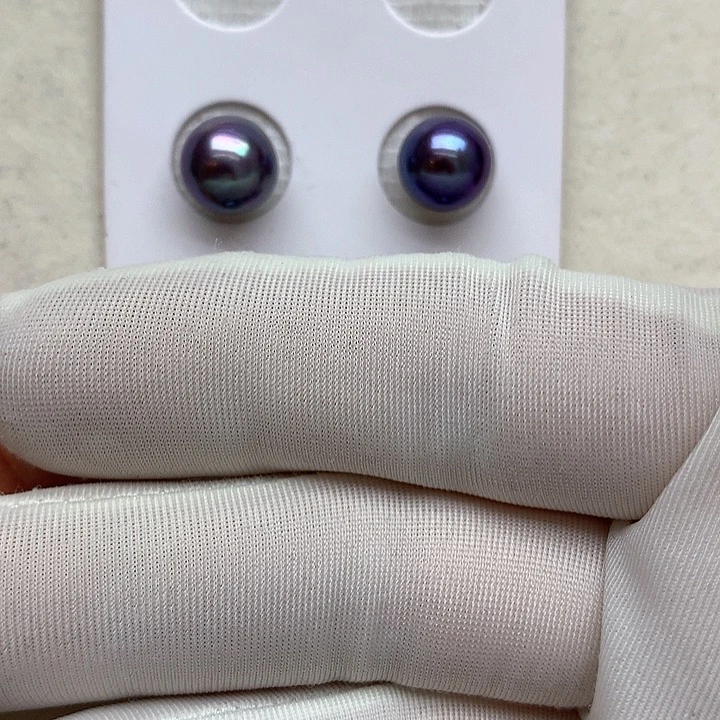 淡水珍珠耳饰未镶嵌定制910