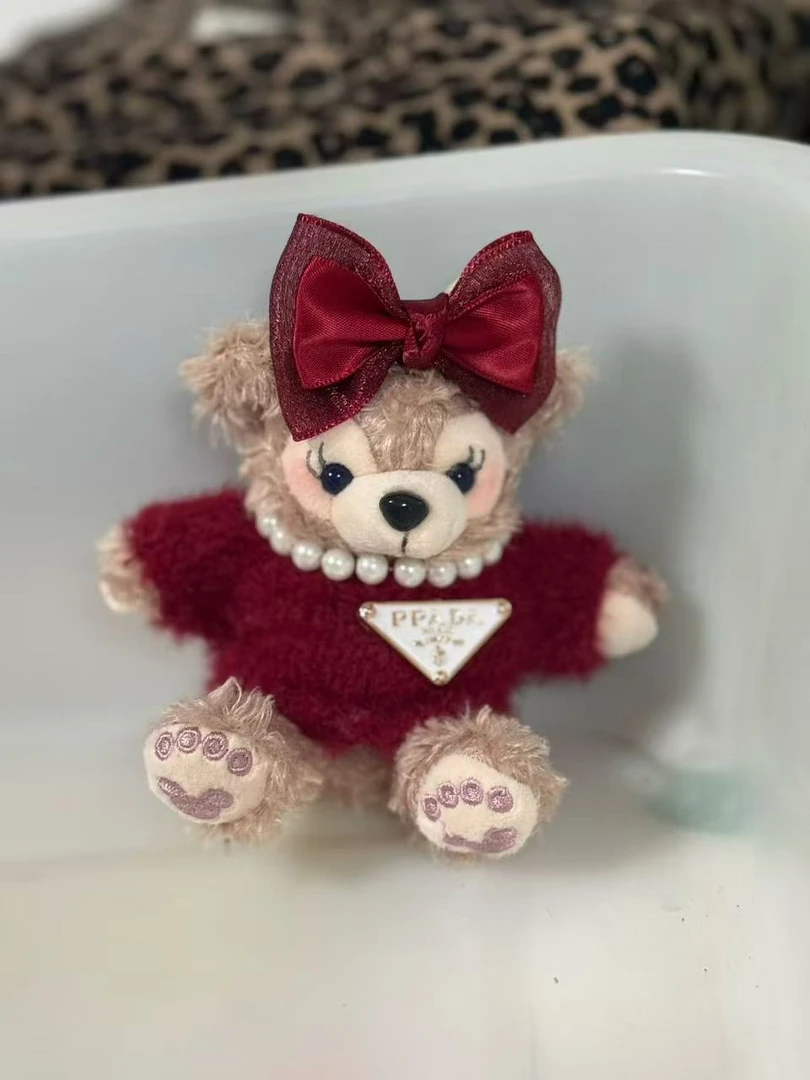 钥匙扣书包包包挂饰毛绒玩偶