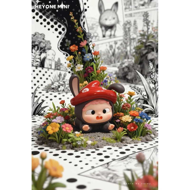 【欧皇】拆盒-拆封不退-黑玩集合- 迷失时光镇-MINI盲盒-直播现拆