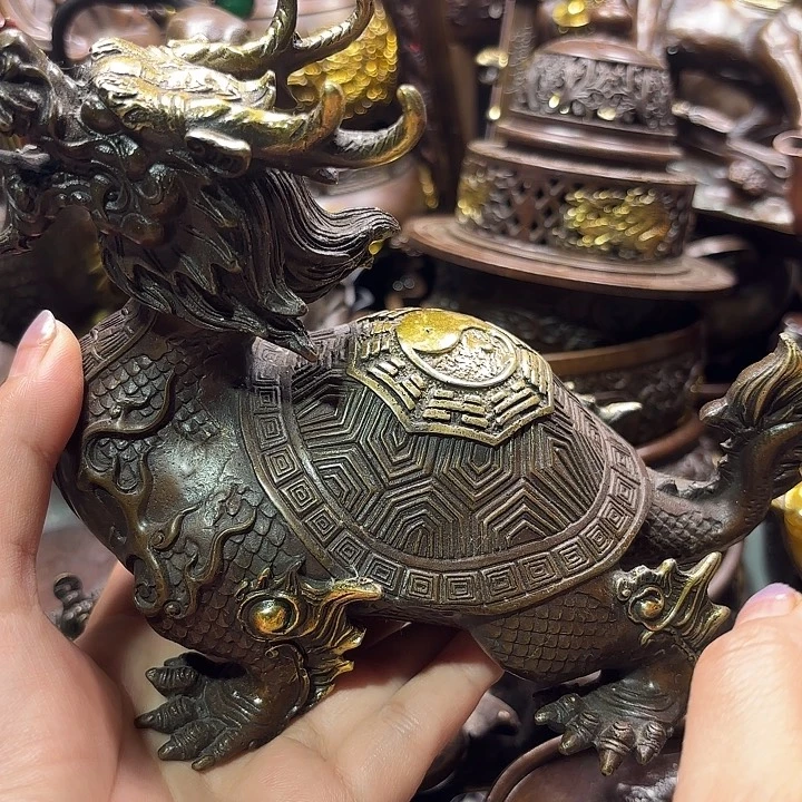 铜器摆件收收藏藏