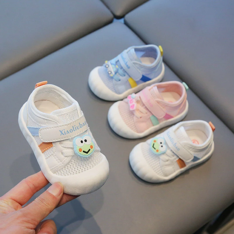 婴儿鞋学步鞋女宝宝软底男宝宝鞋子春夏小童鞋子男凉鞋透气网鞋