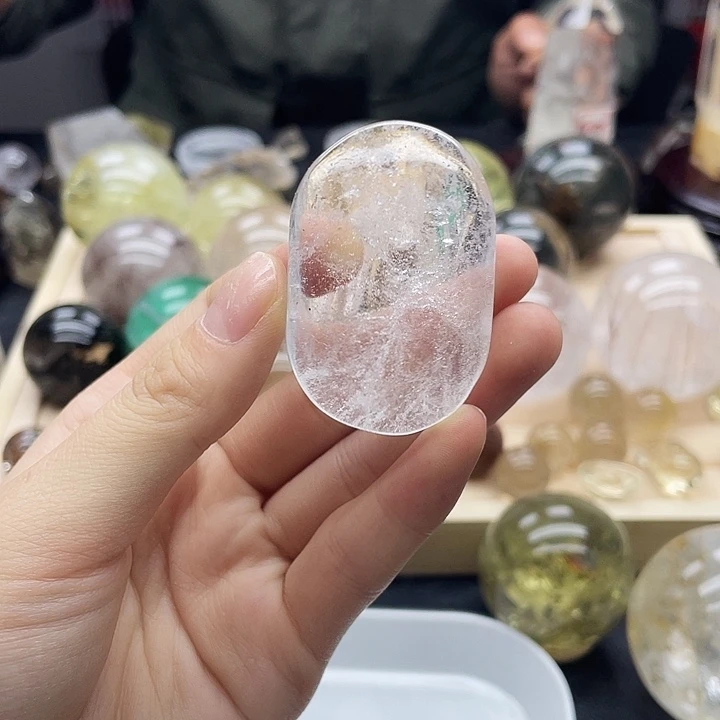 珠宝半成品水晶未镶嵌115水晶