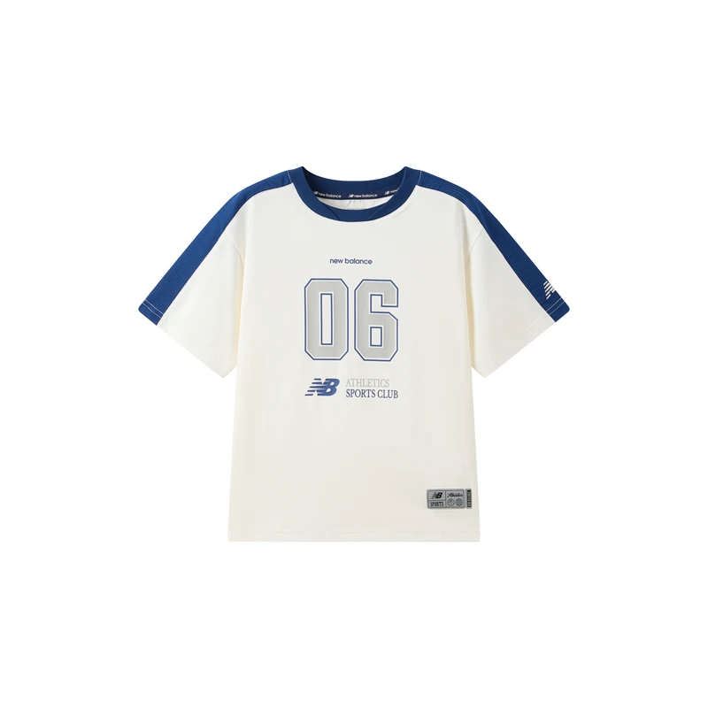 NEW BALANCE  KIDS NB童装新款宽松时尚透气舒适短袖ND7EF24023