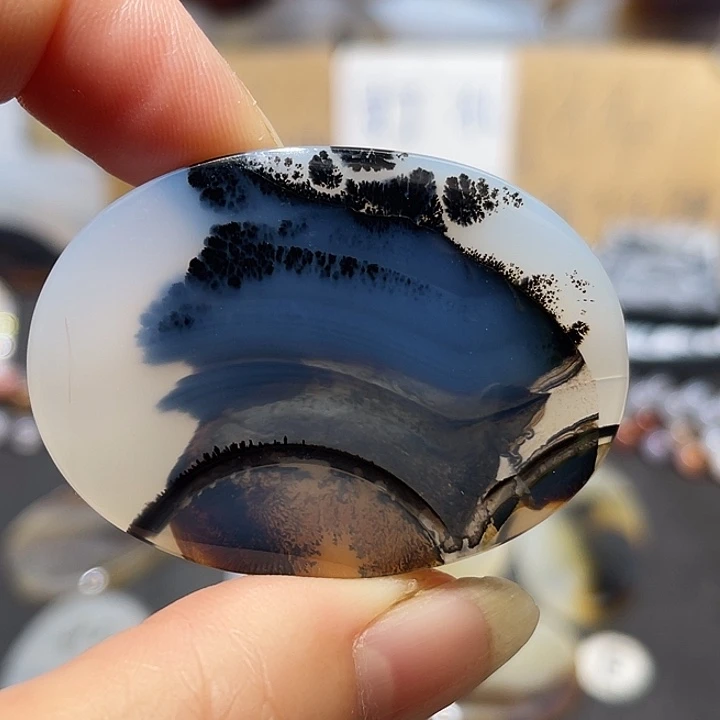 玛瑙/玉髓未镶嵌吊坠(不含链)