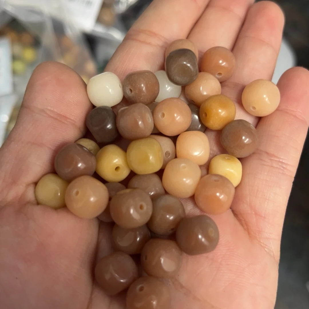 【闪购商品】白玉菩提吊坠c/10 20+10六方来财