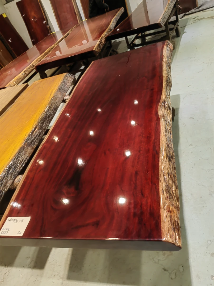 非洲进口实木大板茶桌办公桌