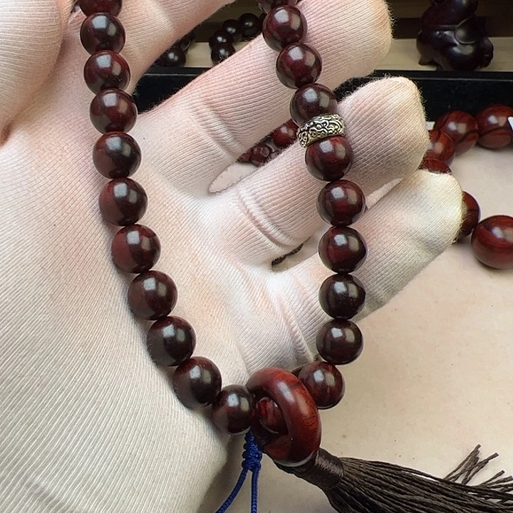 小叶紫檀手串/手链1.0手持泥料