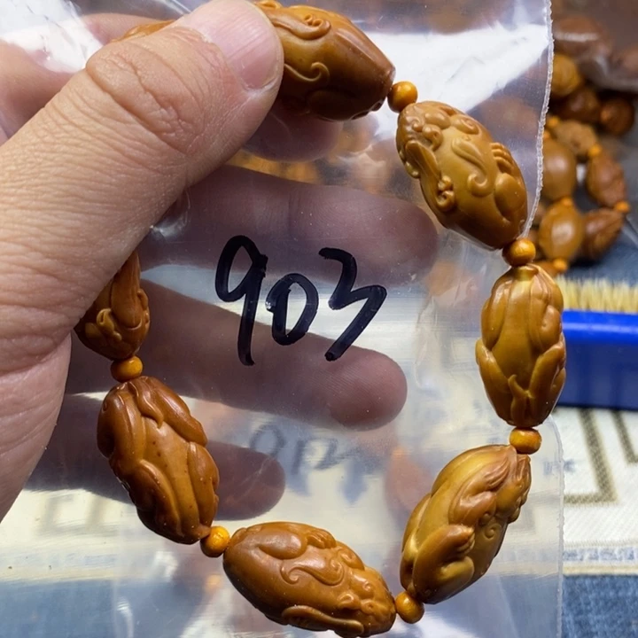 橄榄核手串/手链橄榄核雕工艺手串